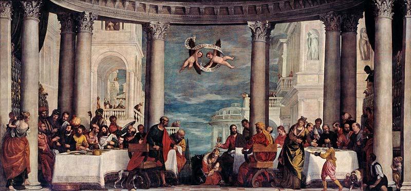 Paolo Veronese The Feast in the House of Simon the Pharisee Norge oil painting art